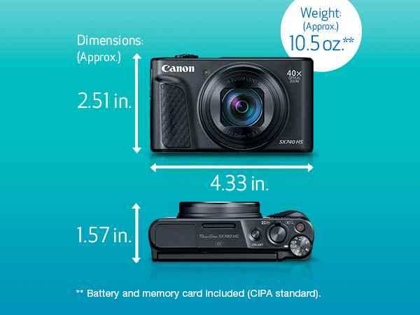 Canon PowerShot SX740 HS The Ultimate Compact Camera for Capturing Life