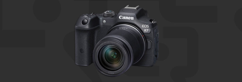 eosr718150header 1536x518 - Canon EOS R7 w/RF-S 18-150 f/3.5-6.3 IS STM $1299 (Reg $1799)