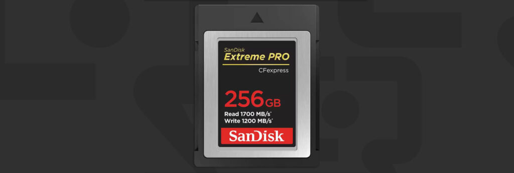 sandisk256cfb 1536x518 - SanDisk Extreme PRO 256GB CFexpress Type-B $139 (Reg $399)