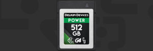delkin512cfeb 1536x518 - Delkin Devices 512GB POWER CFexpress Type B $119 (Reg $174)